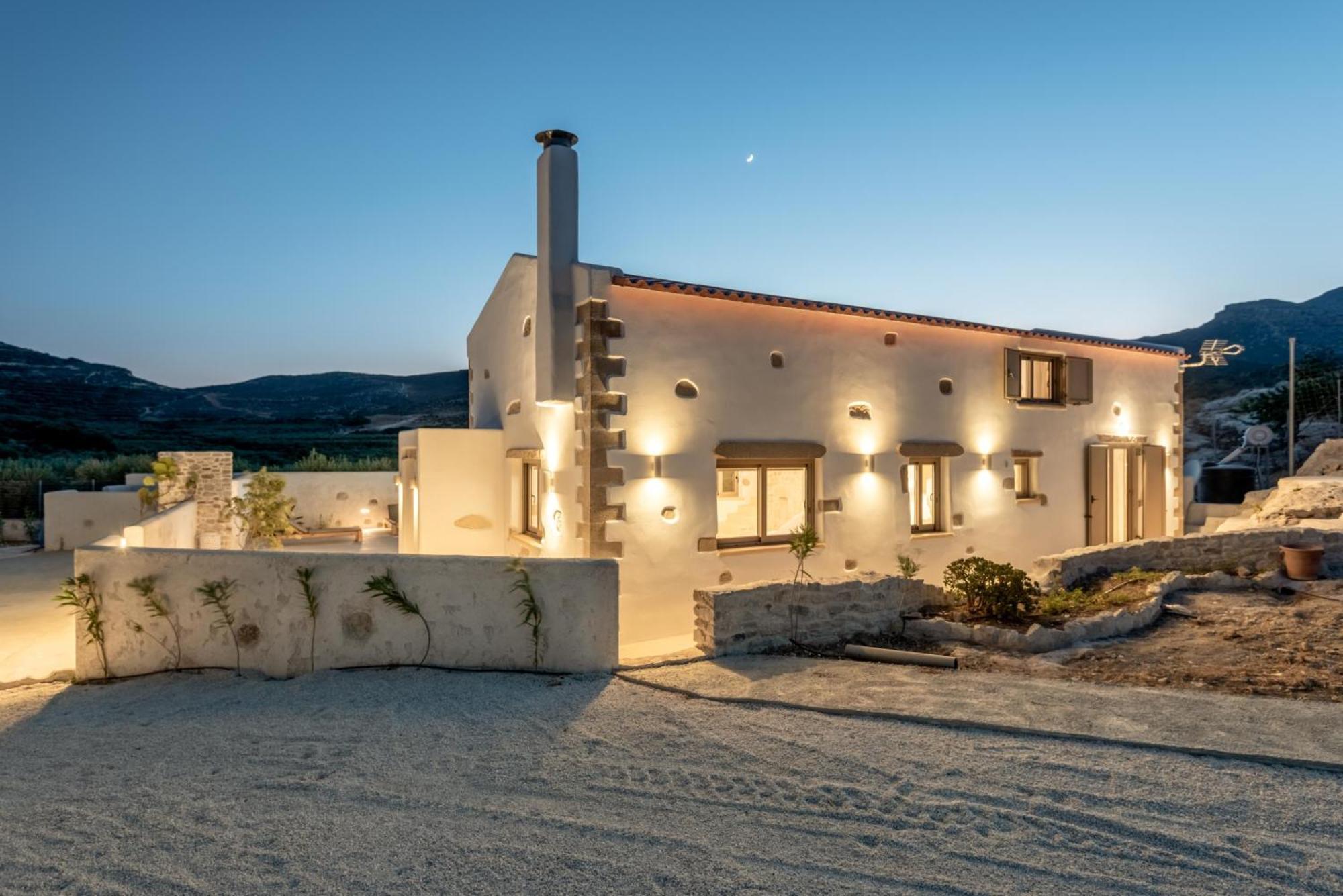 Villa Froudi Near Falaserna Beach キサモス エクステリア 写真