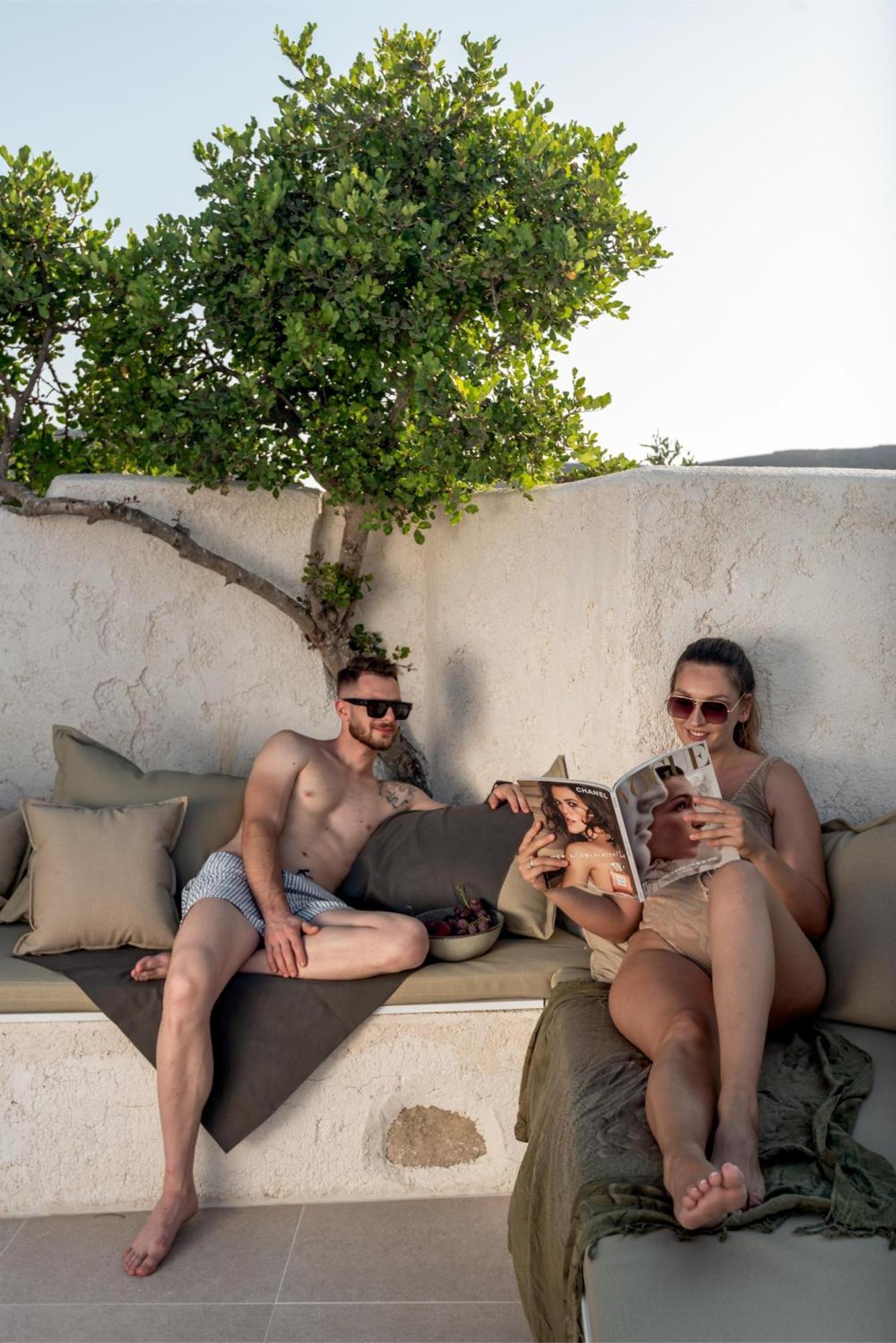 Villa Froudi Near Falaserna Beach キサモス エクステリア 写真